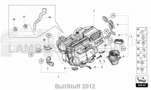 2017 Lamborghini AVENTADOR S AUSTRALIA AIR CONDITIONING (820.03.00)